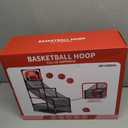 NIPLOOOW Arcade Basketball Game Set for Kids 3-12 Years Old, Kids Basketball Hoop with 4 Balls & Pump, Indoor Outdoor Sports Play Toys, Basketball Games Toys, for Boys Girls Teens