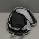 Gonex Expandable Mesh Packing Cubes - 8 Set Compression Organizer for Travel Essentials with Toiletry, Laundry, Shoe & Cable Bags - Black