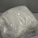 CYK Weighted Blanket 10 lbs for Teens & Children Twin Size 48"x72" - Dual-Sided Fleece & Sherpa Blanket - Heavy Plush Flannel Winter Warm Blanket for Bed and Couch (Cream)