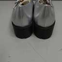Women's Round Toe Ankle Strap Mary Janes Platform Low Heel Chunky Pumps Oxford Dress Shoes, Size 43