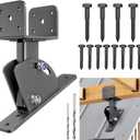 Pergola Brackets 4x4 (Actual Size:3.5"3.5") Adjustable Angles Saddle Roof Riser Brackets for Patio Cover 304 Stainless Steel Pergola Bracket Kit Patio Roof Riser Patio Kit, 3Pack