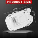 4F5945221C Left Rear Tail Light Lamp Mount Holder Compatible with Au-di A6 C6 Quattro 2004-2011 (Left)