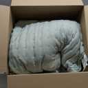 Amazon Basics Brushed Microfiber Quilt Set, Extra Soft with Natural Texture, 2-Piece,Twin/Twin XL, Grey