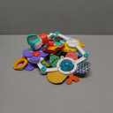 Adjustable Arch Bassinet Toys for Infant & Toddlers, Stroller Arch, Baby Crib Toys with Fascinating Hanging for Stimulating Babys Senses and Developing Motor Skills