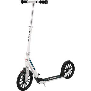 Razor A6 Kick Scooter for Kids Ages 8+ - Extra-Tall Handlebars & Longer Deck, 10" Urethane Wheels, Aluminum Frame, Anti-Rattle Technology, for Riders Up to 220 lbs