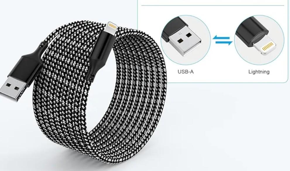 10 Ft Braided Charge