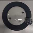 Vented Tempered Glass Universal Lid for Pot Pan Skillet with Heat Resistant Silicone Rim Microwave Splatter Lid Cover Microwave Safe Fit 9.5 10 10.5 11 Cookware, Dishwasher Safe Grey