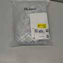 Christmas Tree Skirt Cotton Floral Block Tree Skirt in Nature Color for Home Xmas Party Seasonal Holiday Decoration Indoor Outdoor(60 Inch,Blue)