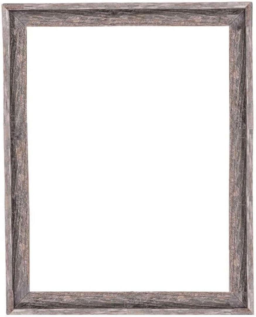 BARNWOODUSA Rustic Farmhouse Open Signature Picture Frame - Our 18x24 Open Picture Frame can be used for DIY projects Crafted From Upcycled Wood No Assembly Required