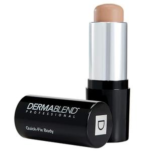 Dermablend Quick-Fix Body Makeup Full Coverage Foundation Stick, Water-Resistant Body Concealer for Imperfections & Tattoos, 0.42 Oz (35C Caramel: For medium skin with very cool undertones)