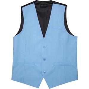 Men Vest Slik Solid Purple Red Gold Blue Waistcoat Casual Fit Wedding Business Men's Casual Vest (Medium, Md-3359)