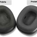 Replacement Ear Cushions for AirPods Max Headphones, Protein Leather Earpads with Magnet (Leather Black)