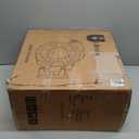 Retractable Garden Hose Reel, 1/2 in x 125 ft Wall Mounted Hose Reel, 10-Pattern Spray Nozzle, Any Length Lock/Slow Return System/Wall Mounted/180Swivel Bracket