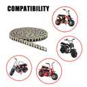 LUPING #35 Chain 160 Links 35 Chain Breaker for Mini Bike Coleman Powersports CT100U CC100X CK100 SK100 Baja Doodle Bug DB30 MBX10 MBX11 Mega Moto Predator 212 79cc 97cc 100cc 2.5HP Powersports Parts