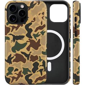 Magnetic for iPhone 14 Pro Case Duck Camo Phone Case