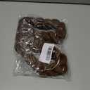 2 Pack 10 Ft Cheesecloth Table Runner Dark Brown Gauze Long Table Runners Boho Gauze Cheese Cloth Table Runner Rustic Sheer Runner for Wedding Party Table Decor ( 35 x 120 Inch )