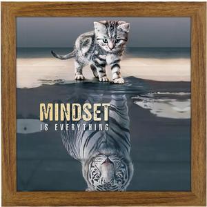 11x11 Frame Rustic Brown, Distressed 11x11 Picture Frame, Art Pic Hanging Poster Frame, 11 by 11 Gallery Family Concert Portrait Wall Photo Frame Anniversary/Birthday/Wedding/Thank you/Christmas Gift