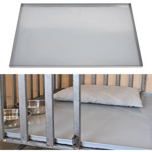 47x29.13x1 Replacement Tray for Dog Crate, Galvanized, Chew-Proof and Crack-Proof Dog Kennel Tray Replacement