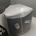 POCBLUE Dog Stairs for Small Dogs 15.7" H, Wide Pet Step for Couch/Sofas/Chairs, Curved Pet Ramps for Small Dogs & Cats with HighDensity Foam and Washable Cover, 3Step, Grey