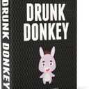 Drunk Donkey - A Fast Paced Party Game with Drinking + Animals + Suggestive Movements | Game Night, Pregames, 21st Birthday Gift for Him
