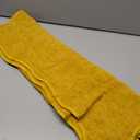 FUTEI Pack of 2 Chenille Throw Pillow Covers 26x26 Inch, Mustard Yellow