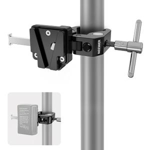 NEEWER V-Lock Battery Clamp with Tripod Clamp, Gimbal Holder and 15mm Rod, Compatible with FXLION Sony, Neewer V, PS006 Batteries
