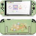 GeekShare Protective Case Compatible with Switch 2, PC Slim Dockable Skin Cover for Switch 2 Console and Game Console - Little Parrots