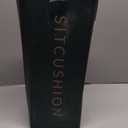 SitCushion Ergonomic Seat Cushion for Sciatica & Tailbone Pain Relief  Extra Large Memory Foam Office Chair Cushion for Long Sitting, Orthopedic Coccyx Cushion for Desk Chair, Car & Wheelchair(Black)