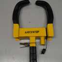 KAYCENTOP Universal Wheel Lock, Security Trailer Wheel Lock Anti Theft Tire Lock, Heavy Duty Wheel Clamp Adjustable for Trailers SUV Golf Cart Boats ATV Great Deterrent Bright Yellow/Black, 3 Keys