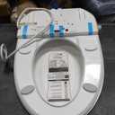 Bio Bidet BB2000 Bliss Electric Bidet Toilet Seat, Warm Water with Air Dryer, Heated Seat with Sensor and Slow Close Lid, Night Light, Remote Control, Elongated, White