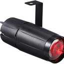 Lixada Pinspot Light 10W LED Spot Stage Lighting Fixture for Family Party Home Decoration Bar Club Pub DJ Show Concert Wedding - Red