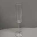 36 Pack Clear Plastic Champagne Flutes - 6oz Ribbed Disposable Champagne Glasses - Clear Vintage Mimosa Glasses with Long Stem - Elegant Sparkling Stemware for Wedding, Party