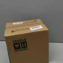 Frcctre 12 Pack Glass Salad Plates, 7 Inches Small Glass Dessert Plates Fruit Plate Appetizer Snack Plate Glasses Dinnerware Set with Beautiful Carved Pattern