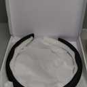 frani Nappa Leather Steering Wheel Cover, Universal 15 Inch Premium Non-Slip Steering Wheel Cover Black