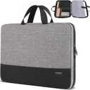 Ytonet Laptop Case Laptop Sleeve Case 13 13.3 Inch, TSA Slim Computer Cover with Handle, Water Resistant Business Travel Carrying Cover Compatible with MacBook Neo, Air, Pro HP Dell Notebooks, Grey