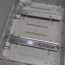 KERWINN 24 Way Distribution Protection Box,ABS/PC Alloy Plastic Transparent Cover Circuit Breaker Box IP66 Waterproof Distribution Box with DIN Rail and Waterproof Connector