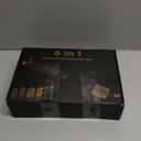 6 in 1 Blow Dryer Brush, Upgrade Hair Dryer Brush Set Negative Ion Air Styler Curling Wrap Air Curler, Hot Air Brush Curling Iron Hair Styling Tools As A Gift for Straight/Curl/Dry/Smooth