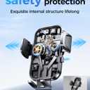 Car Phone Holder for BMW X5/X6/X7 2019-2023 Accessories,Ultra-Stable Clip with Anti-Shake,360 Rotation Smart Phone Mount