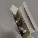 Heavy Duty Door Chain Lock - 304 Stainless Steel, Spring Loaded Pushbutton Latch, Child & Pet Proof, No-Drill Installation for Interior,Front,Hotel Doors (Brushed Silver)