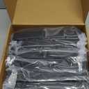 3 Pcs 6"x6" (Actually 5.5"x 5.5") Aluminium Post Base Cover for Gazebo, Trellises, Horse Barns, Deck Posts,6" Separate Decking Post Skirt (Black)
