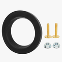 RV Toilet Seal Kit Premium Quality 12524 Seal Bolts Kit Thetford Magic IV V High Low Hand Flush Water Toilets White