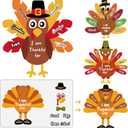 Thanksgiving Crafts for Kids, Make-a-Turkey Crafts Stickers for Kids, Thanksgiving Games Activities Gifts Party Favors - 36 Sheets (9.8" * 7.5" (36 Sheets))