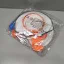 ArtCreativity Mini Basketball Hoop Trash Can Set, Includes Clip-On Hoop with Backboard, Inflatable Ball and Pump, Fun Basketball Stocking Stuffers for Kids, Office Toys for Adults, Classroom Games