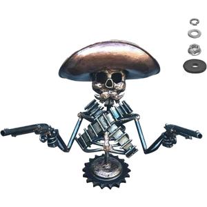 Hood Ornament Cowboy Skull Gunslinger Car Hood Ornaments Car Truck Hood Ornament Skull