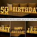 3 x LED Marquee Numbers, Small Light Up Numbers for Party, 8.58 Inch Battery Powered Lighted Number for Birthday, Night Light, Table or Home Decor (Number 5)
