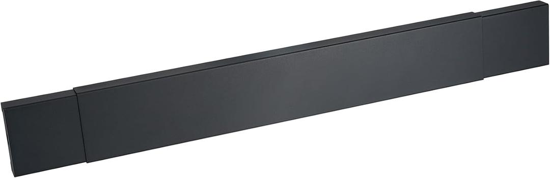 Stanbroil Smoke Guard for 28.5 to 48-Inch by 4-Inch Fireplaces, Black Powder-Coated Finish