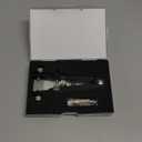 Watch Spring Bar Tweezer Tool Set with Durable 10 Tips Pins, 6825 Spring Bar Plier Tool for Watch Wrist Bands Strap Removal Repair Fix Kit