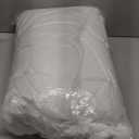 Duvet Insert Cotton Comforter Queen Size White Down Alternative Duvet Insert 100% Cotton Shell Quilted Fluffy Comforter Lightweight All Season 4 Corner Tabs Durable Breathable Noiseless