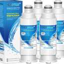 ICEPURE DA97-17376B Refrigerator Water Filter Replacement for DA97-08006C, HAF-QIN, HAF-QIN/EXP, RF23M8070SG, RF23M8070SR, RF23M8090SG, RF23M8090SR,RF23M8570SR, RF23M8590SG, BRF425200AP, 4PACK