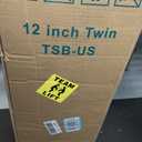 Twin Mattress 12 Inch Hybrid Mattress in a Box with Memory Foam and Individual Pocket Springs, Medium Firm Twin Size Bed Mattress for Motion Isolation and Pressure Relief, CertiPUR-US